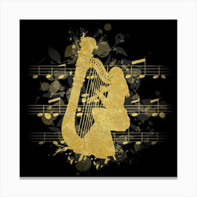 Craft An Amazing Music Notation Art Image That M(2) Canvas Print