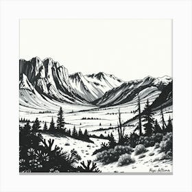 Yosemite Valley Canvas Print