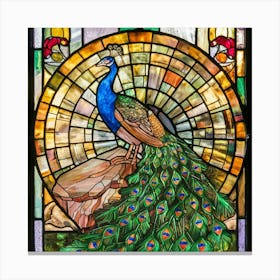 Peacock 19 Canvas Print