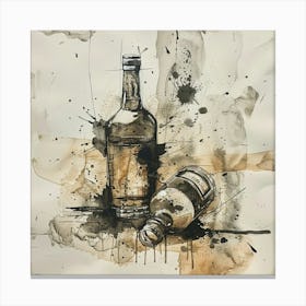 'The Bottle' Canvas Print