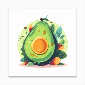 Avocado Canvas Print