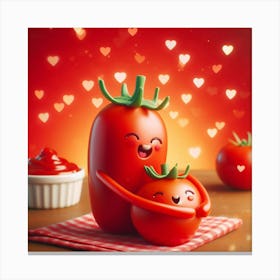 Tomato Love Canvas Print