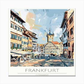 Frankfurt Germany Canvas Print