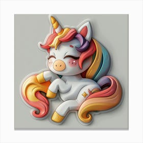 Unicorn 504 Canvas Print