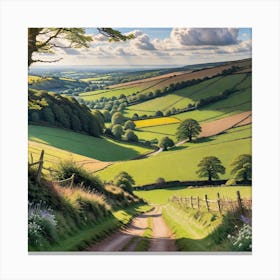 Country Road 40 Canvas Print