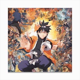 Naruto The Movie Poster Canvas Print
