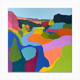 Abstract Travel Collection Mayotte 2 Canvas Print