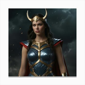 Wonder Woman 1 Canvas Print