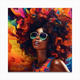 Afro-Futurism 2 Canvas Print