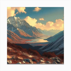 Alpine Serenity 3 1 Canvas Print