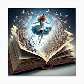 Alice In Wonderland 15 Canvas Print