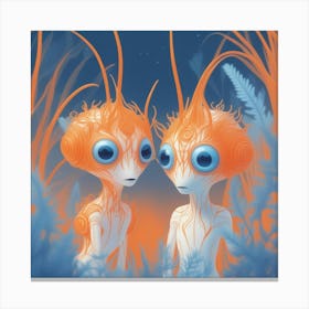 Aliens 4 Canvas Print