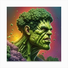 Incredible Hulk Canvas Print