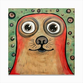 Abstract Seal Canvas Print