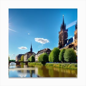 Saarbrücken, Germany Canvas Print