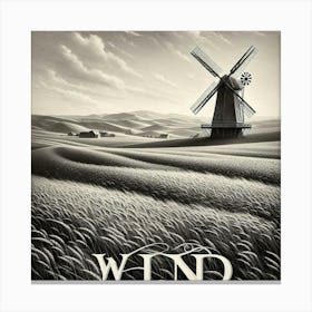 Wind nistalgic style Canvas Print