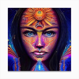 Galactic Guardian Canvas Print