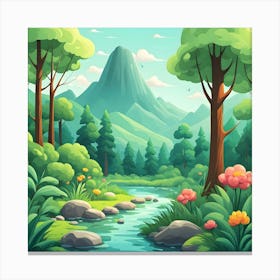 Nature's Beauty Canvas Print