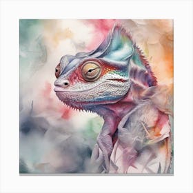 Colorful Chameleon 1 Canvas Print
