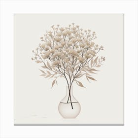 In A Vase Canvas Print