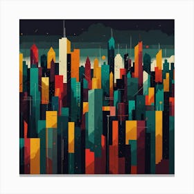 Cityscape 42 Canvas Print