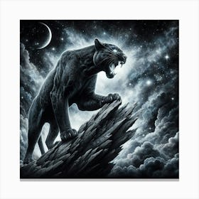 Black Panther Canvas Print