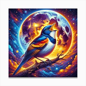 Bird In The Sky 1 Canvas Print