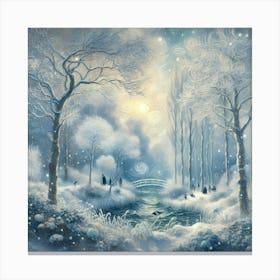 Winter Landscape 7 Canvas Print