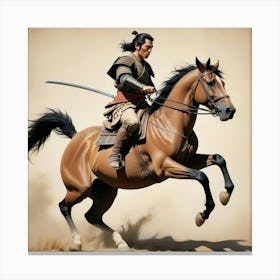 Samurai Art 6 Canvas Print