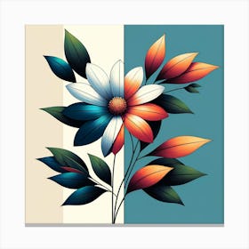 Flower Painting 3 Canvas Print