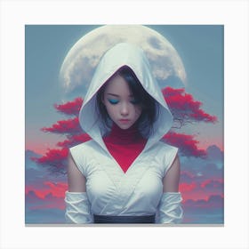 Asian Girl Canvas Print