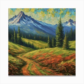 Mountain Road Canvas Print