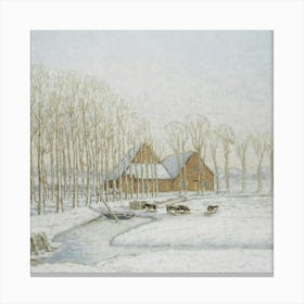 Winter 4 6 Canvas Print