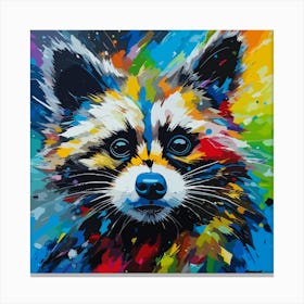 rocket racoon Canvas Print