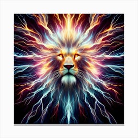 Lion Head 2 Canvas Print