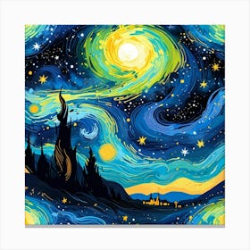 Starry Night 67 Canvas Print