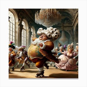 Ball In Paris Canvas Print