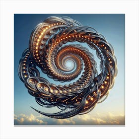 Spiral Spiral Canvas Print