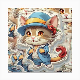 Kitty Cat 2 Canvas Print