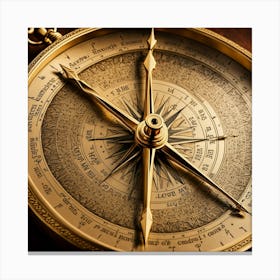 Compass 15 Canvas Print