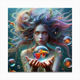 Goldfish 5 Canvas Print