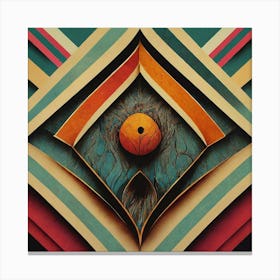 Iconic Medallion - #14 Canvas Print