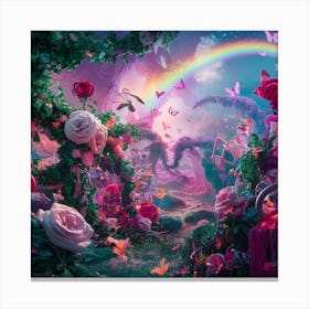 Alice In Wonderland Canvas Print