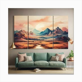 Landscape Painting 5 Canvas Print