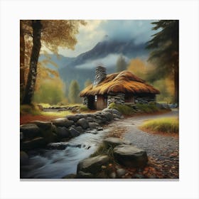 Scottish Cottage 2 Canvas Print