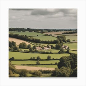 England Countryside Canvas Print