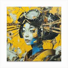 Robot Woman 1 Canvas Print