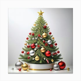 Christmas Tree 1 Canvas Print