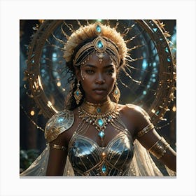 Afrofuturism 6 Canvas Print