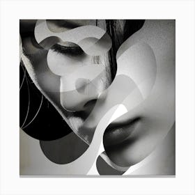 The Visison Of Eve Square Canvas Print